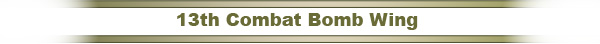 13th Combat Bomb Wing Units